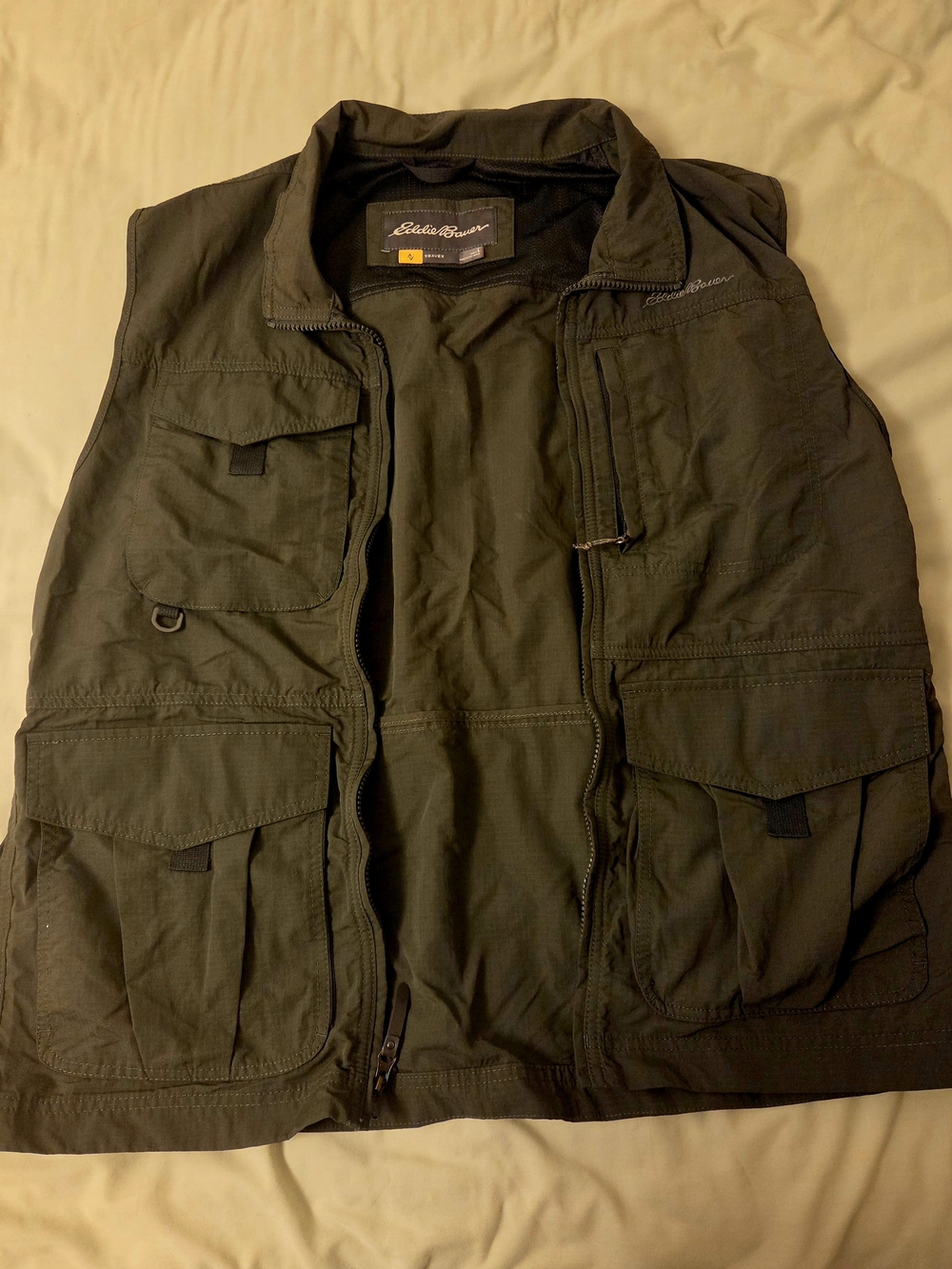 Eddie Bauer Olive Tactical Utility Vest